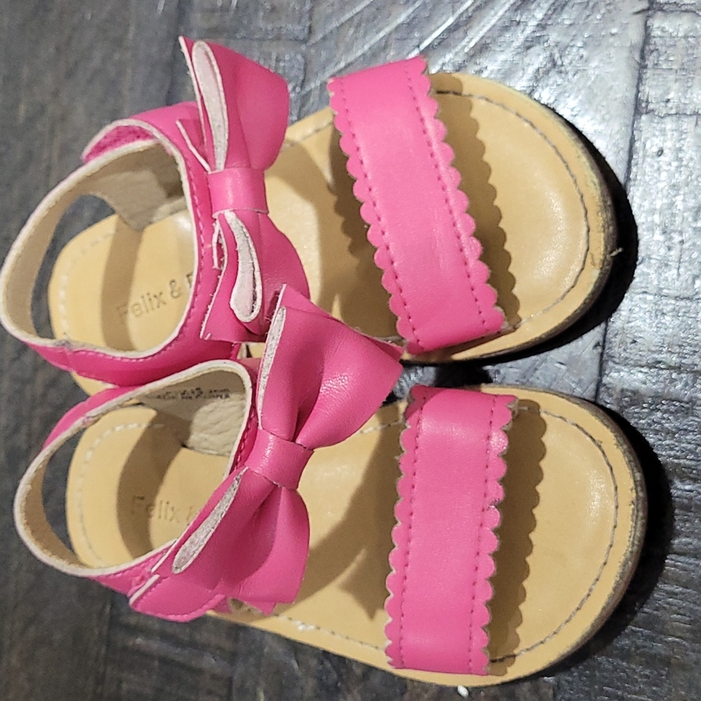 Felix & Flora, 7c, Pink Sandals